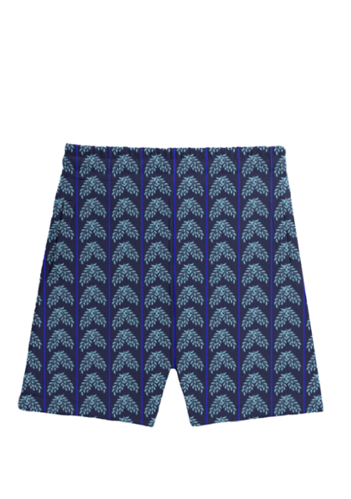 Leaf's Printed Athleisure Shorts