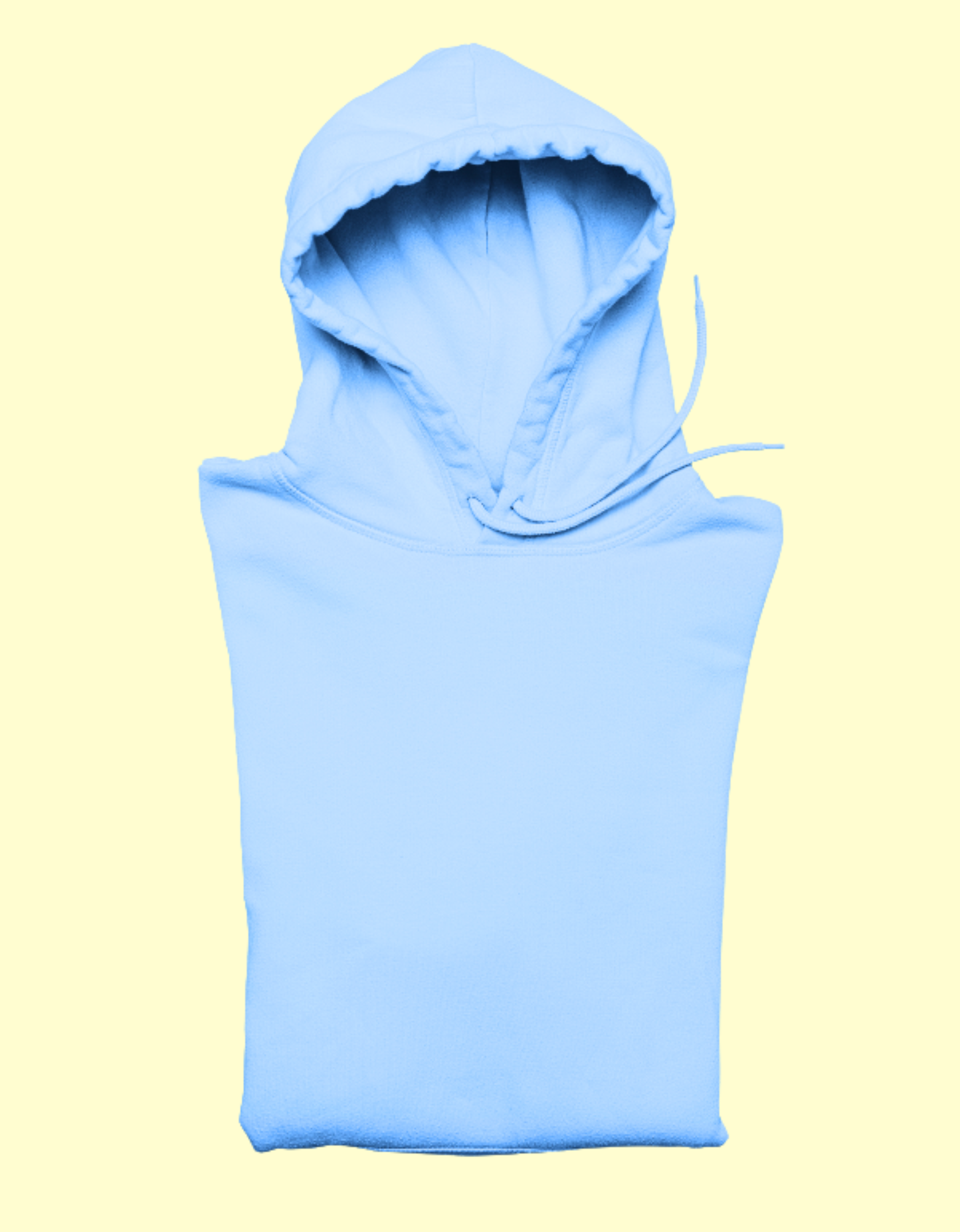 Solid Plain Babyblue Hoodie - UNISEX