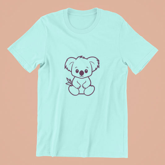 Baby Koala Printed Classic T-shirt - UNISEX