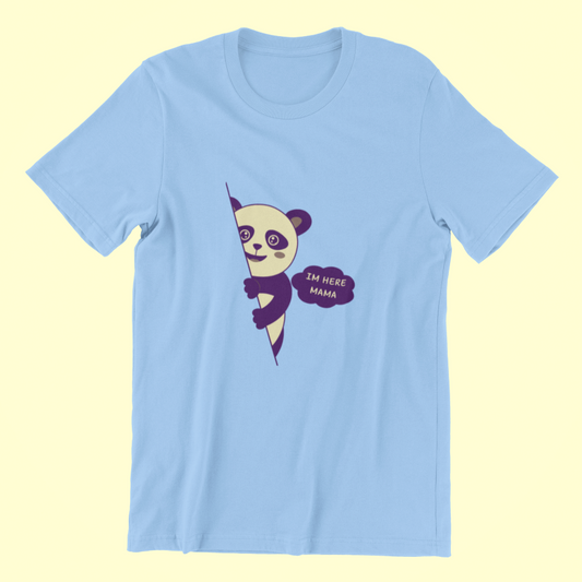 Baby Panda(I'm Here Mama) Classic T-shirt - UNISEX