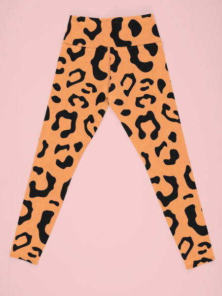 Cartoon Animal Foot Printed Leggings