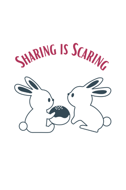 Sharing Is Scaring Classic T-shirt - UNISEX