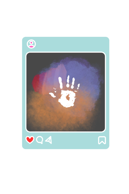 Profile Post Hand Printed Classic T-shirt - UNISEX