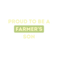 Proud To Be A Farmer's Son Oversized T-shirt