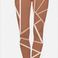 Geometric Multi Lines Printed Leggings