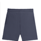 Solid Plain Athleisure Sports Shorts - Navyblue
