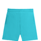 Solid Plain Athleisure Sports Shorts - Skyblue