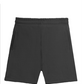 Solid Plain Athleisure Sports Shorts - Black