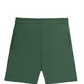 Solid Plain Athleisure Sports Shorts - Bottlegreen
