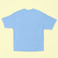 UNISEX Solid Plain Oversized T-shirt - Baby Blue