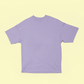 UNISEX Solid Plain Oversized T-shirt - Lavender