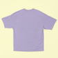 UNISEX Solid Plain Oversized T-shirt - Lavender