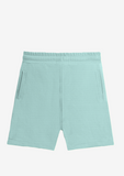 Solid Plain Athleisure Sports Shorts - Mint