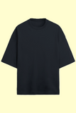 Solid Plain Terry Oversized T-shirt - UNISEX