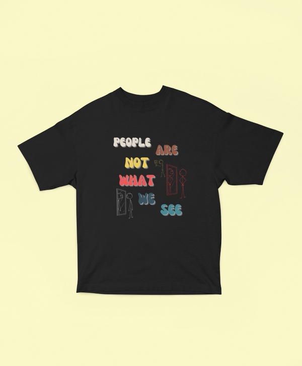 People Are Not Oversized T-shirt - UNISEX