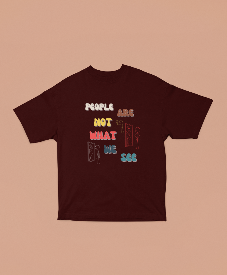 People Are Not Oversized T-shirt - UNISEX