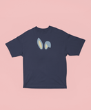 Bunny Ears Printed Oversized T-shirt - UNISEX