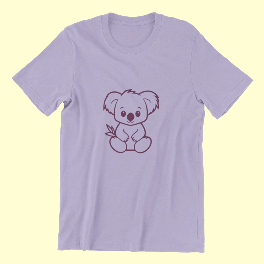 Baby Koala Printed Classic T-shirt - UNISEX