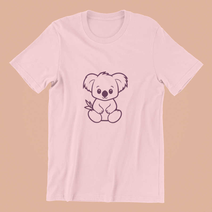 Baby Koala Printed Classic T-shirt - UNISEX