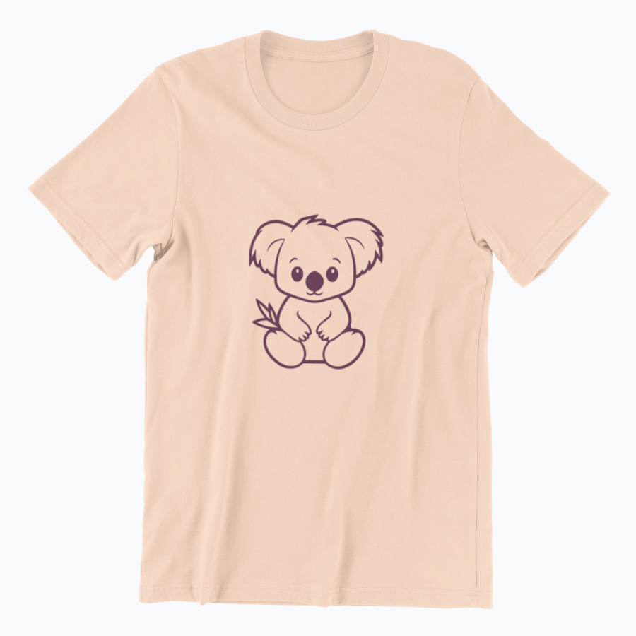 Baby Koala Printed Classic T-shirt - UNISEX