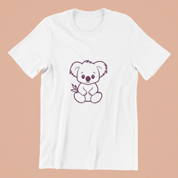 Baby Koala Printed Classic T-shirt - UNISEX