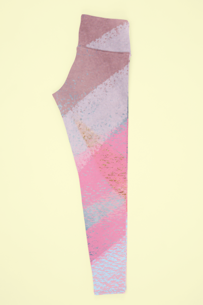 Crayon Sketch Printed Leggings