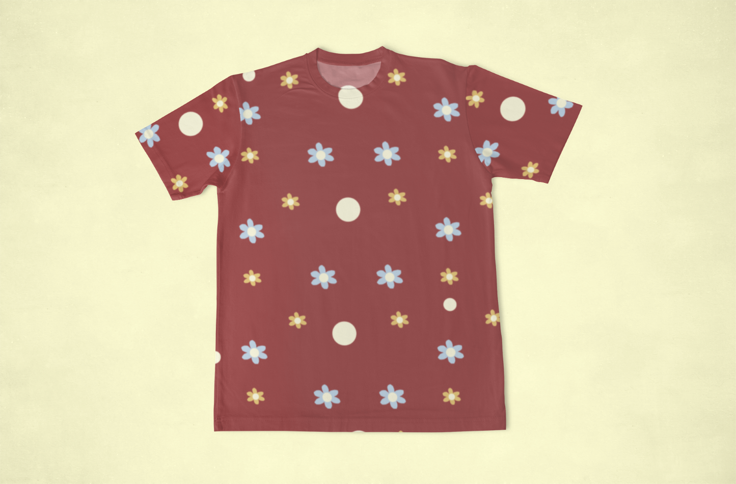 Floral Printed Activewear T-shirt