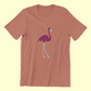 Flamingo Printed Classic T-shirt - UNISEX