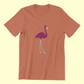 Flamingo Printed Classic T-shirt - UNISEX
