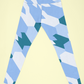 Geometric Lines Printed Leggings