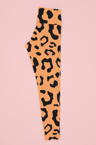 Cartoon Animal Foot Printed Leggings