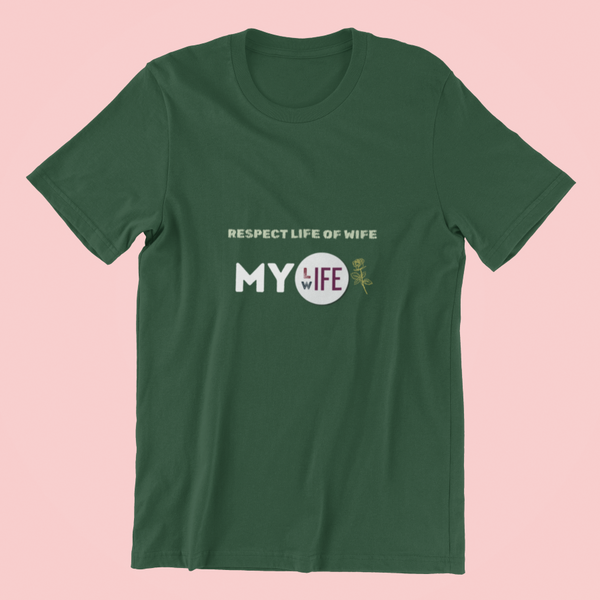 Respect Life Of Wife Classic T-shirt