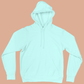 UNISEX Solid Plain Hoodie - Mint