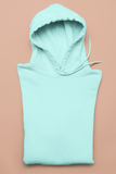 UNISEX Solid Plain Hoodie - Mint