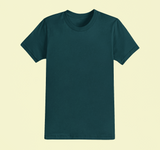 UNISEX Solid Plain Classic T-shirt - Petrol blue
