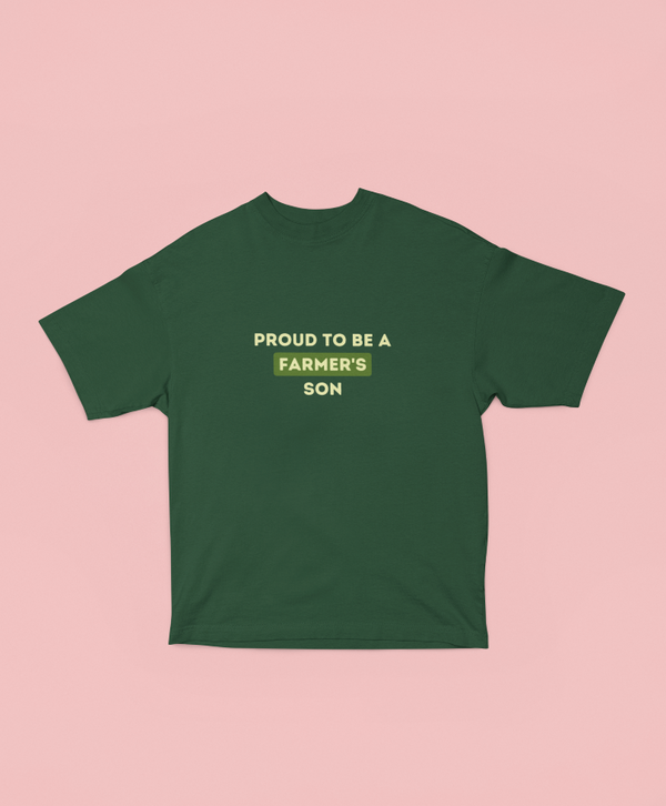 Proud To Be A Farmer's Son Oversized T-shirt