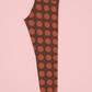 Polka Dotted Printed Leggings