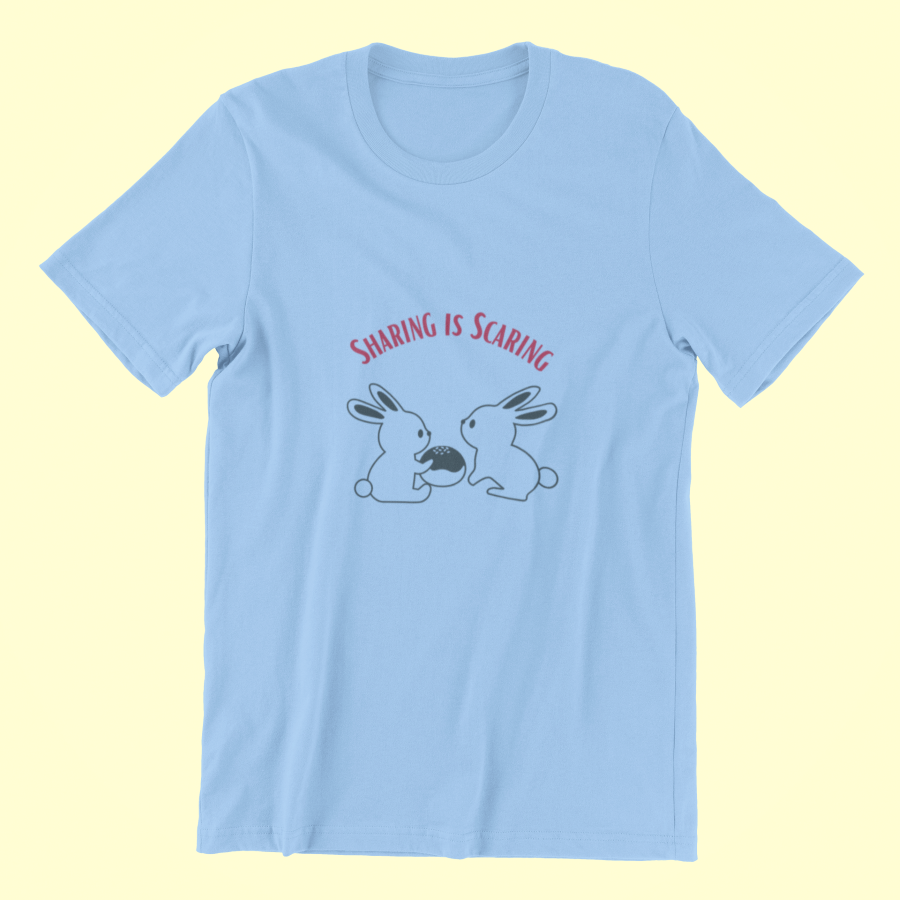 Sharing Is Scaring Classic T-shirt - UNISEX