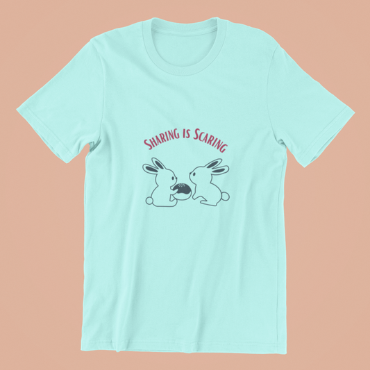 Sharing Is Scaring Classic T-shirt - UNISEX