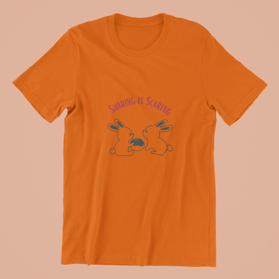 Sharing Is Scaring Classic T-shirt - UNISEX