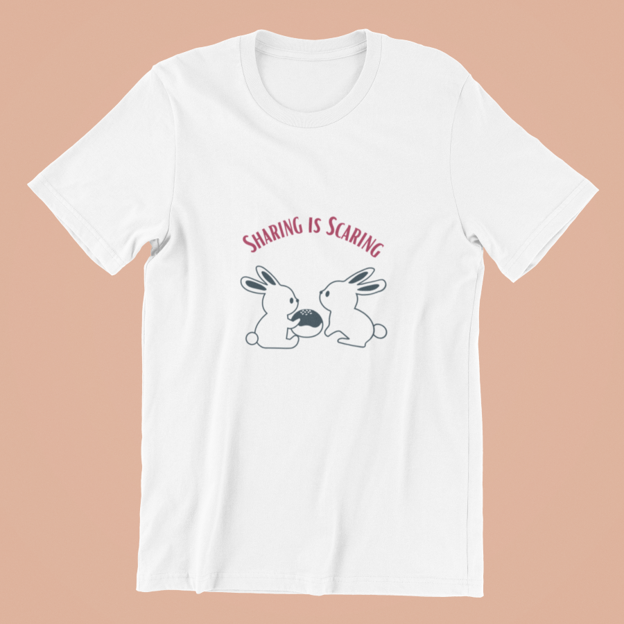 Sharing Is Scaring Classic T-shirt - UNISEX
