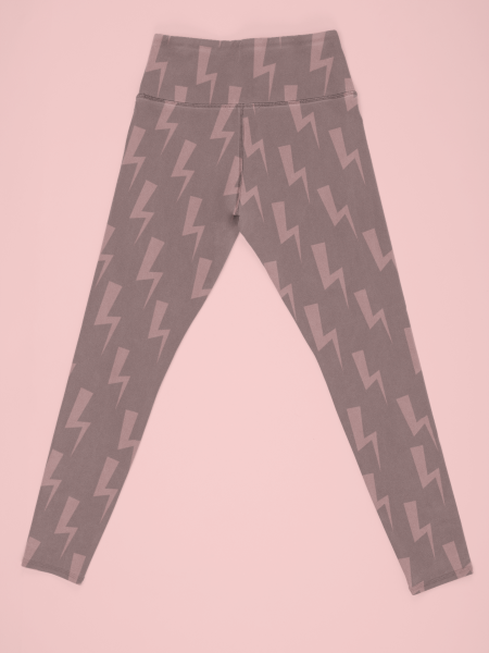 Cartoon Thunder Printed Leggings