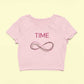 Time Infinity Crop Top - My Store