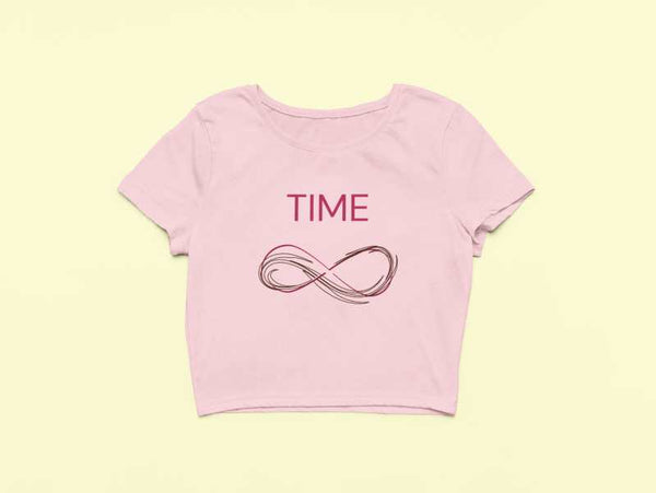 Time Infinity Crop Top - My Store