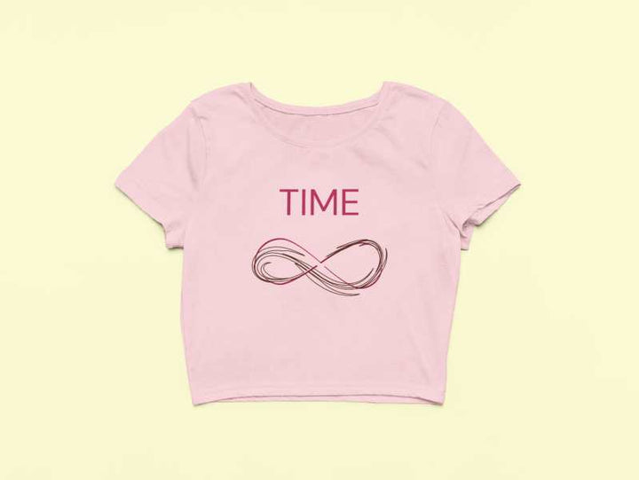 Time Infinity Crop Top - My Store