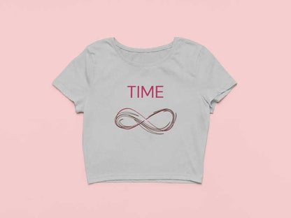 Time Infinity Crop Top - My Store