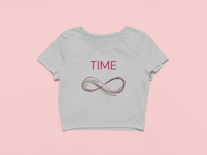 Time Infinity Crop Top - My Store