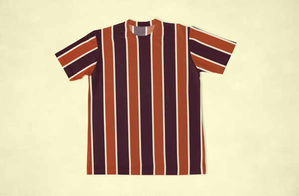 Striped Lines Jersey Sports wear T-shirt