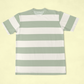 Multi Color Wide Stripe Lined Jersey Athleisure wear T-shirt