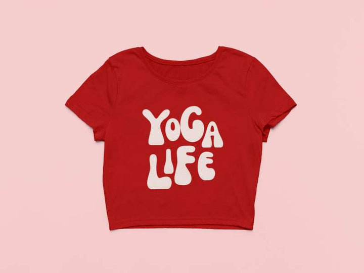 Yoga Life Crop Top - My Store